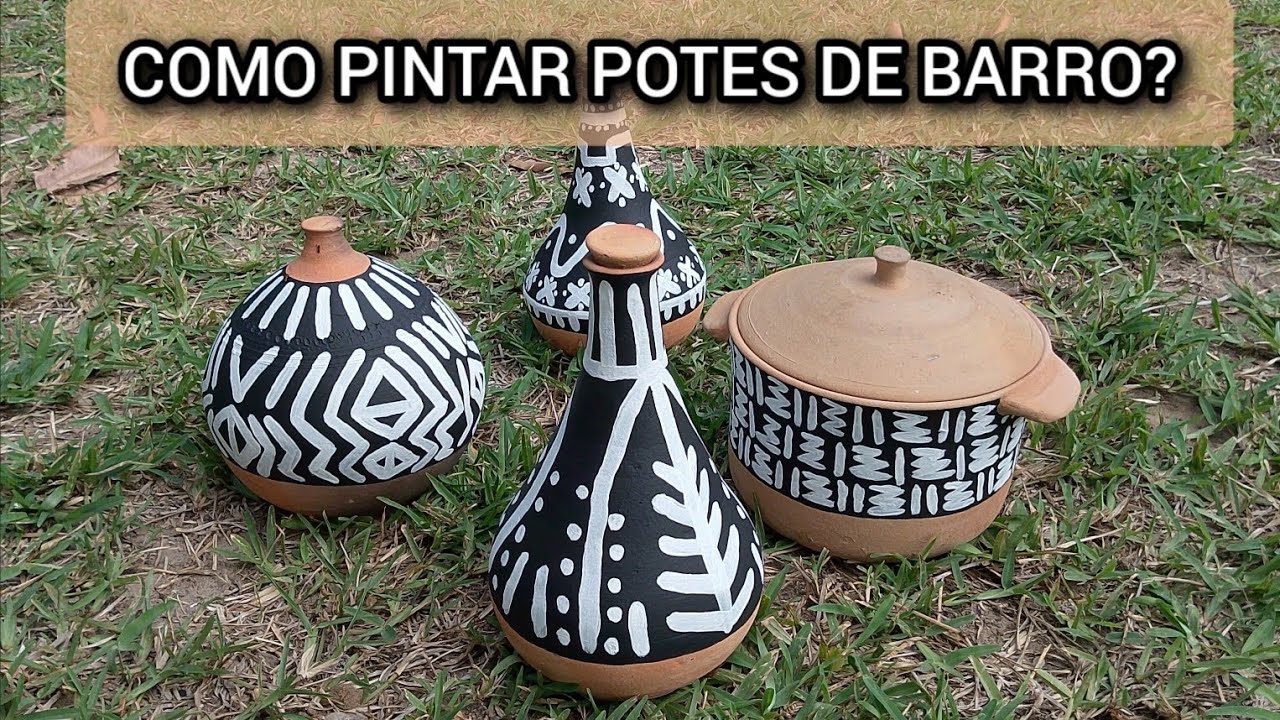 #20 Como Pintar Potes de Barro – Passo a Passo