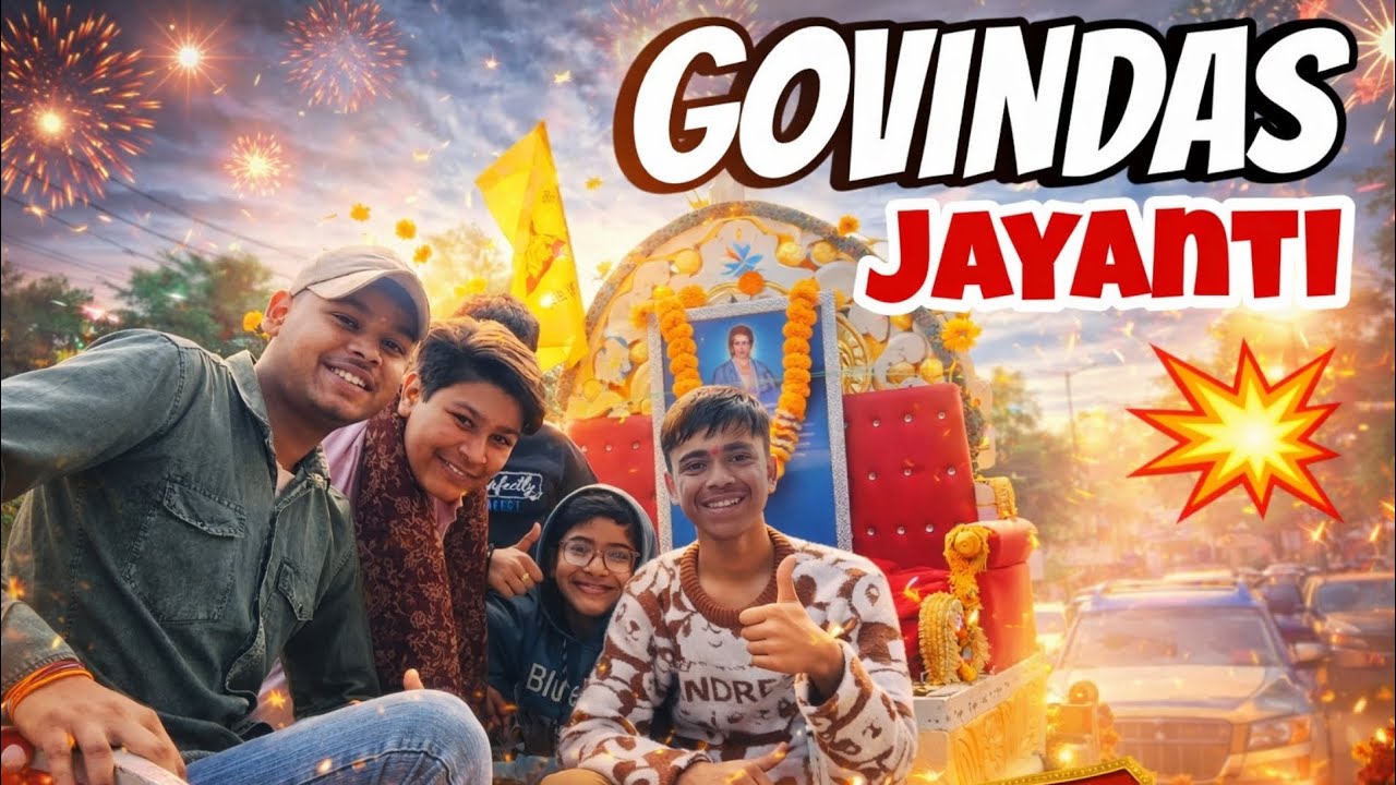 Govindas Jayanti Celebration 🔥 Aisa Pehle Kabhi Nahi Dekha!