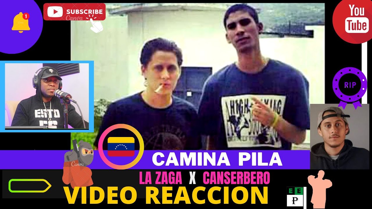 |PANAMEÑO REACCIONA| CANSERBERO❌️LA ZAGA  - CAMINA PILA #RapVenezolano
