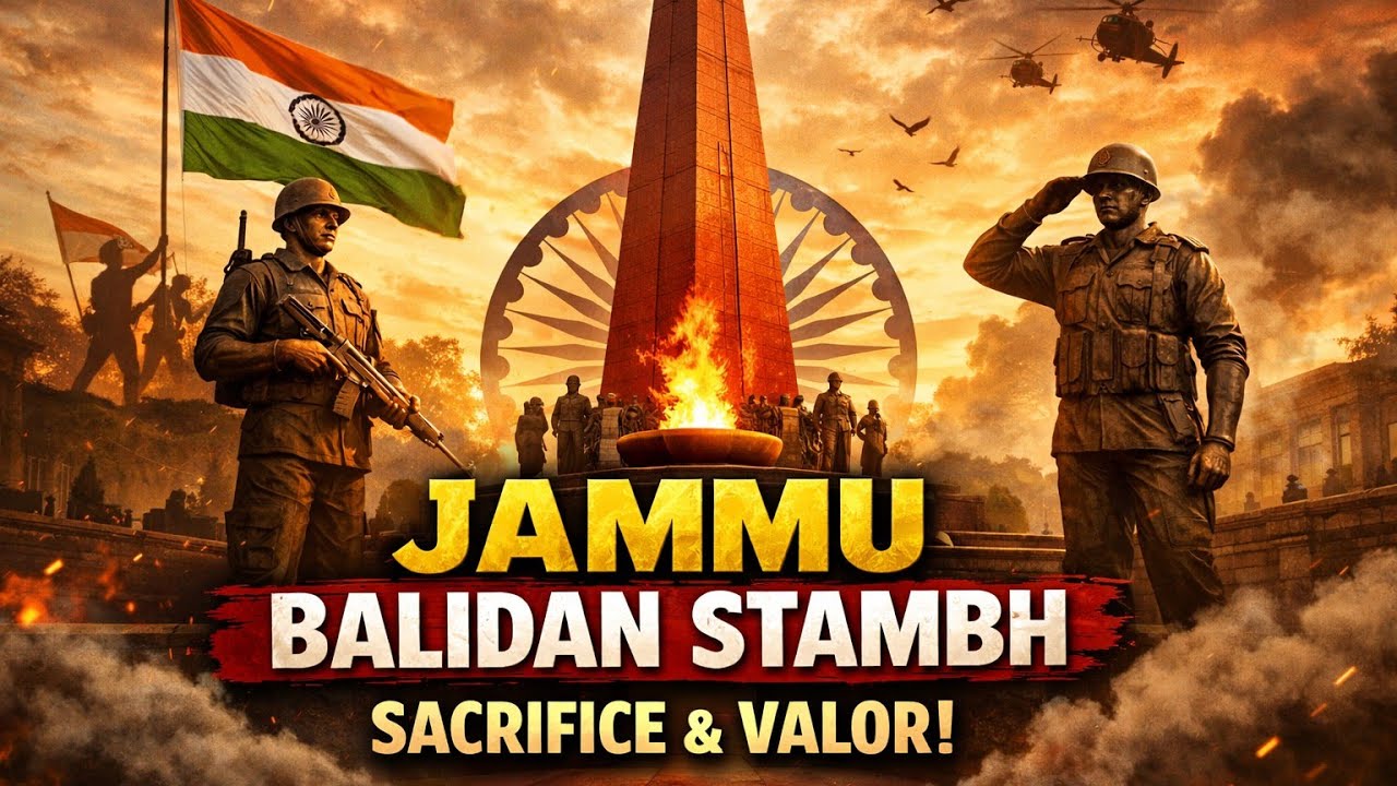 Salute to Our Heroes | Balidan Stambh Jammu Vlog