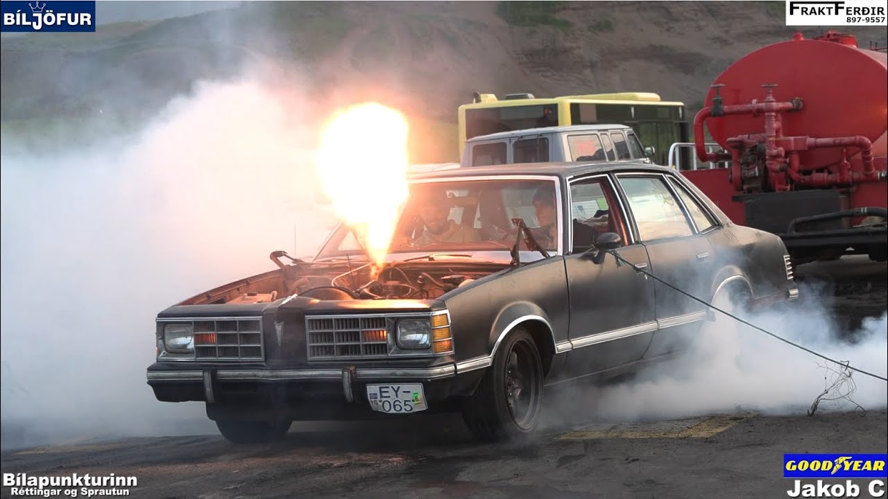 BURNOUT ICELAND 2023! CARDAYS AKUREYRI - BÍLADAGAR