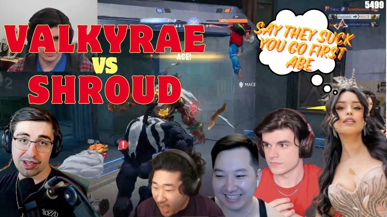 Команда Valkyrae побеждает в игре против команды Shroud & It Changed Them при участии Foolish Pet...