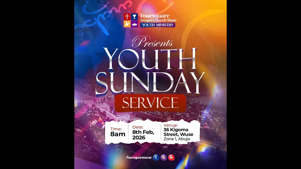 YOUTH SUNDAY SERVICE || 15TH FEBRUARY, 2026