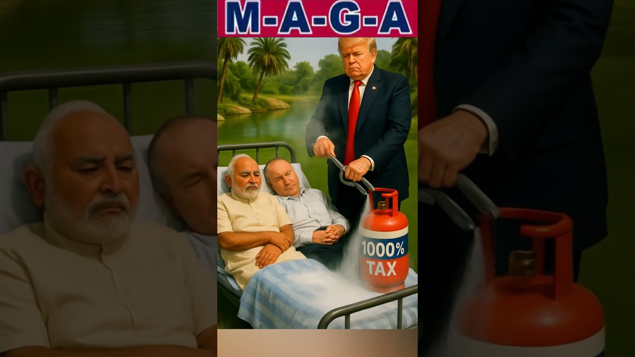 Trump, Modi & Putin %1000 Gas Tax Comedy | Hilarious Political Satire AI Meme