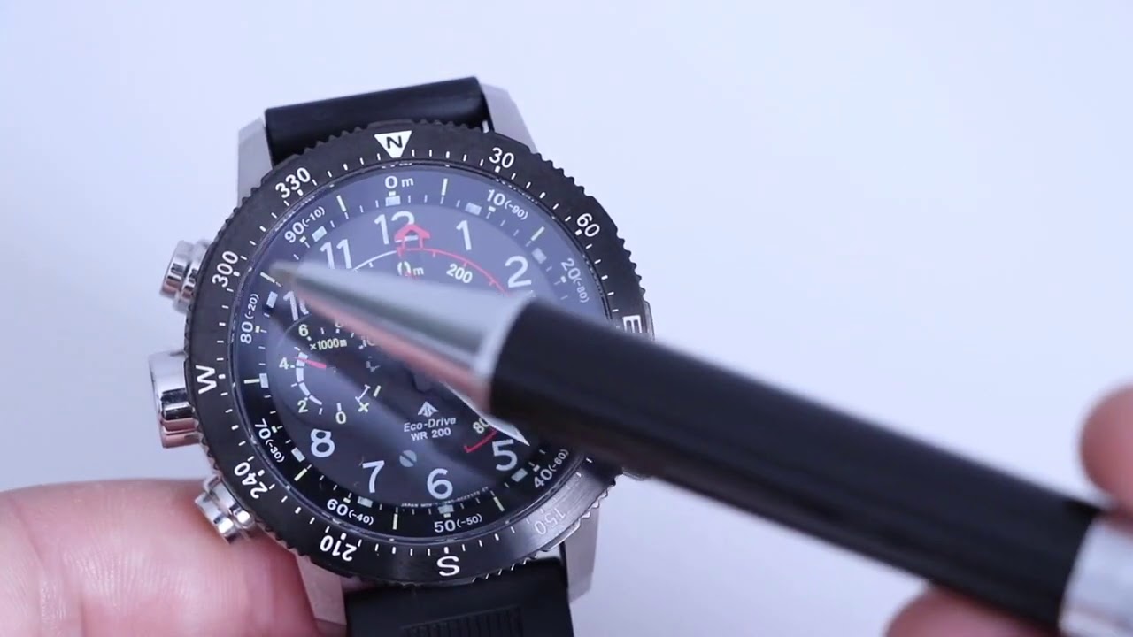 Citizen Promaster ALTICHRON REVIEW And How to USE IT!! BN4044-15E