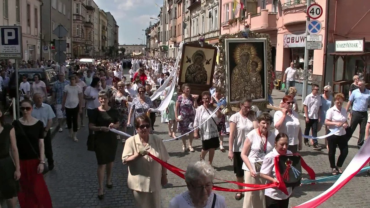 Procesja  Bożego Ciała w Nakle nad Notecią 2018