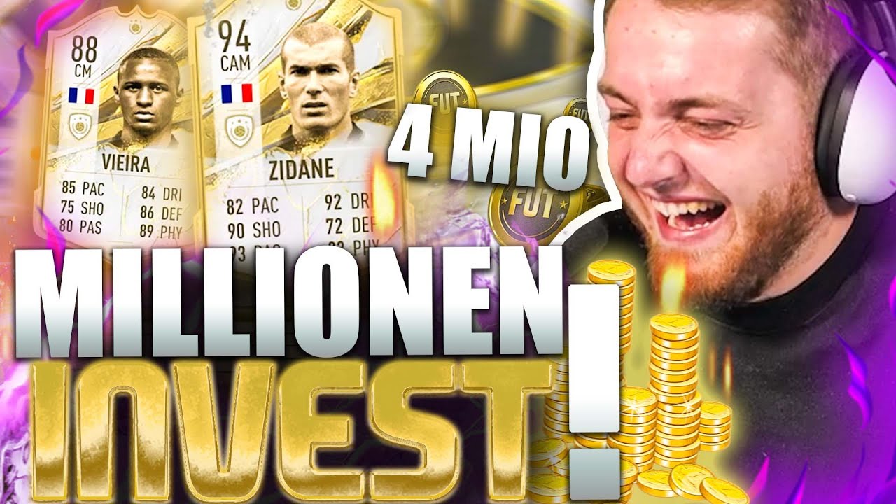 💸😨VIERA & ZIDANE für 4 MIO gekauft! | ICH werde PROFI Fifa 23 Trader?!