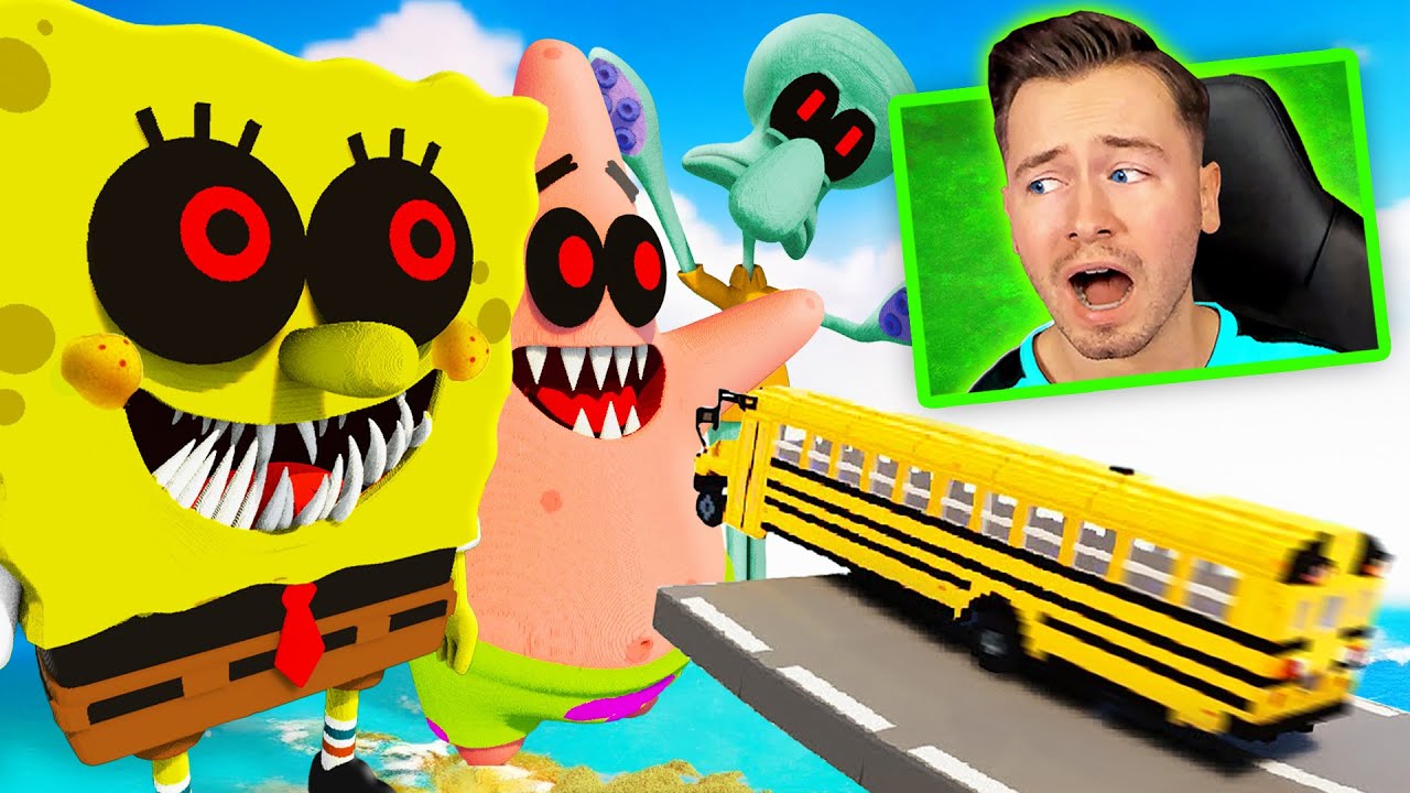 AUTOS vs SPONGEBOB, PATRICK & THADDÄUS!🧽(Teardown #70)