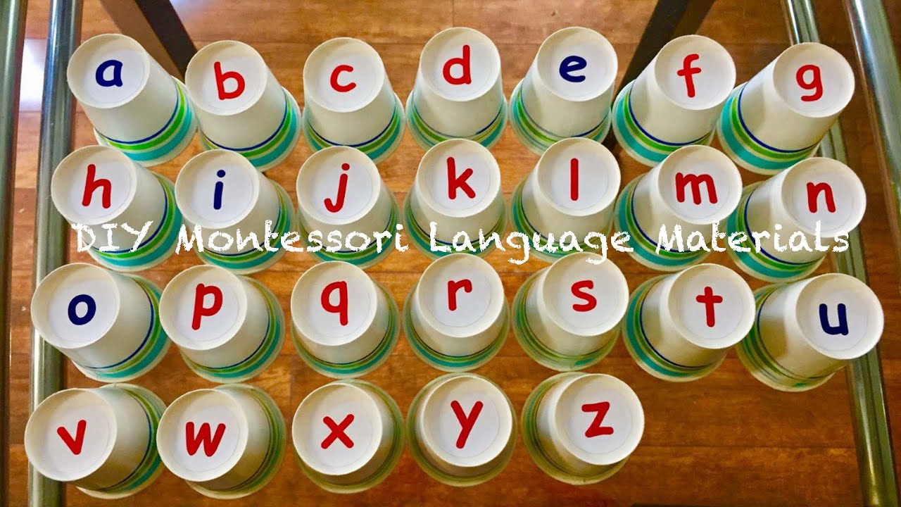 【Montessori at Home③】5 Homemade Language Materials based on Montessori Teaching Methods and Theories