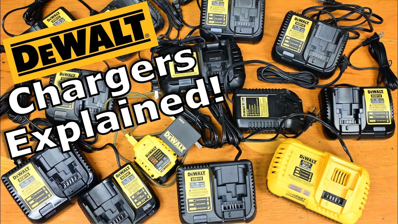 Зарядные устройства Dewalt Flexvolt: описание для 12 В, 20 В и 60 В