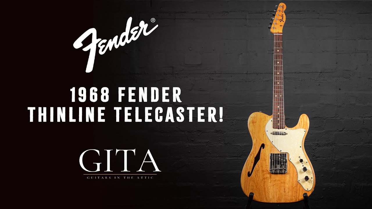 FENDER THINLINE TELECASTER 1968 ГОДА!! | Martin встречает гитары!