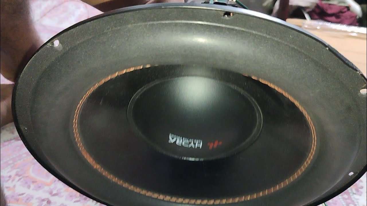 Dodj 12 inch subwoofer speaker bass test part 2