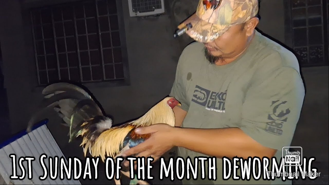Deworming program every 1st Sunday of the month