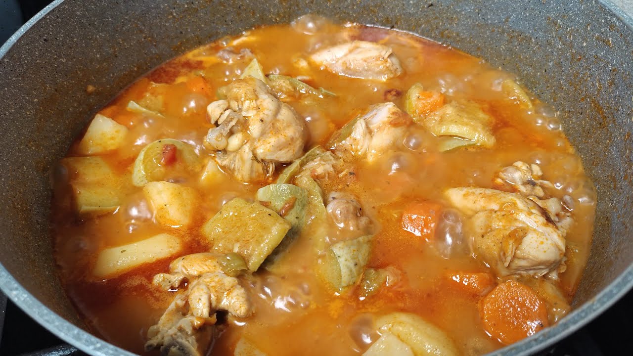 Pollo tapado con vegetales mira que rico nos quedo