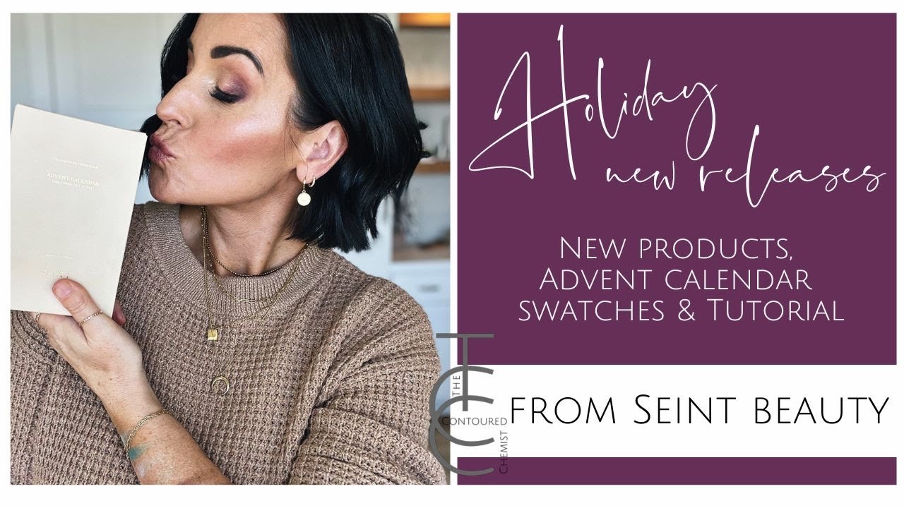 Seint Holiday 2023 New Releases | Advent Calendar, Swatches and Eyeshadow Tutorial with New Shades