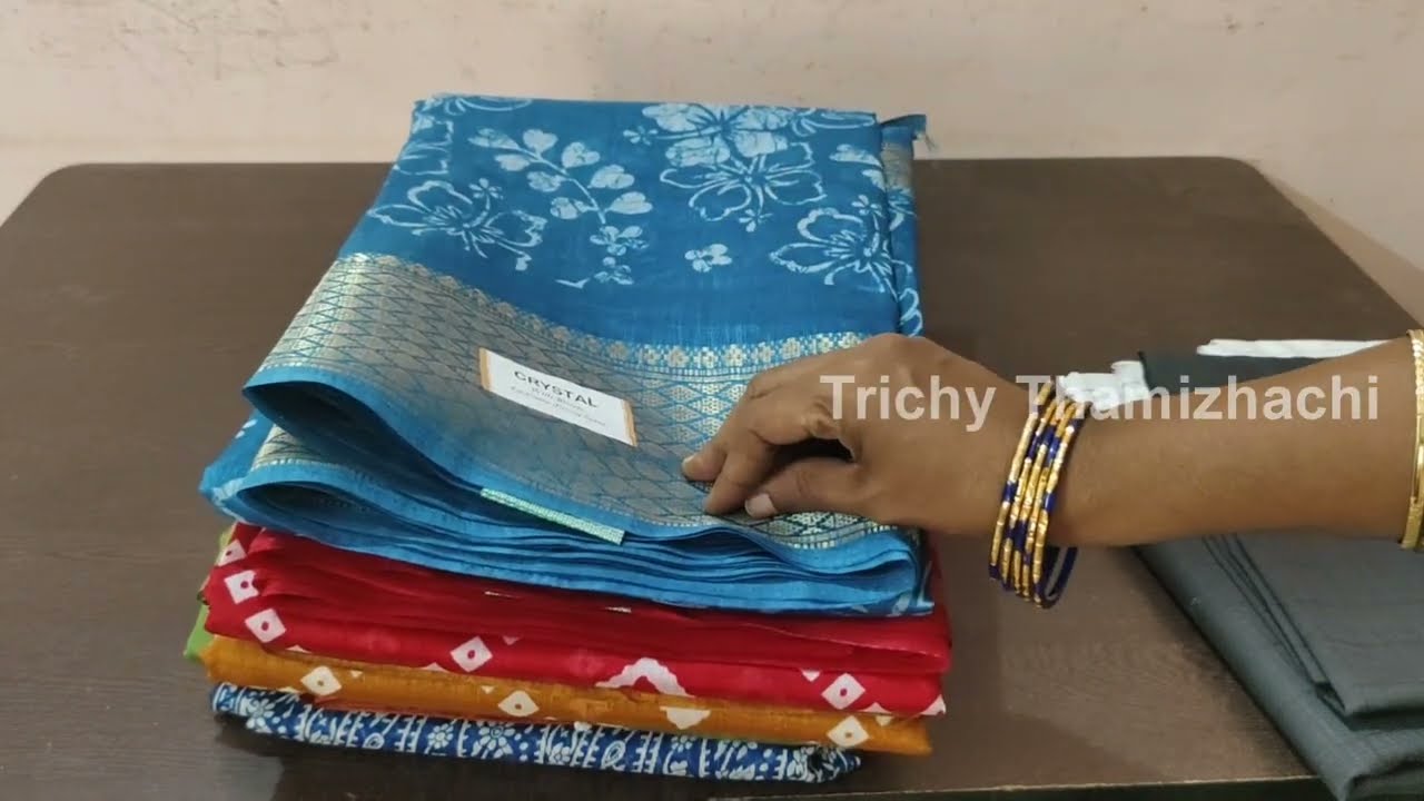 🎆Trichy Pothys Diwali collection 2024.🪔இந்த Sarees யாருக்கு?🙏 @trichythamizhachi
