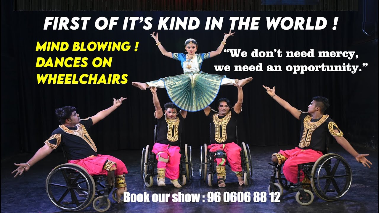 Mind blowing Wheelchairs Dance by Persons with Disabilities - First of its kind in the world