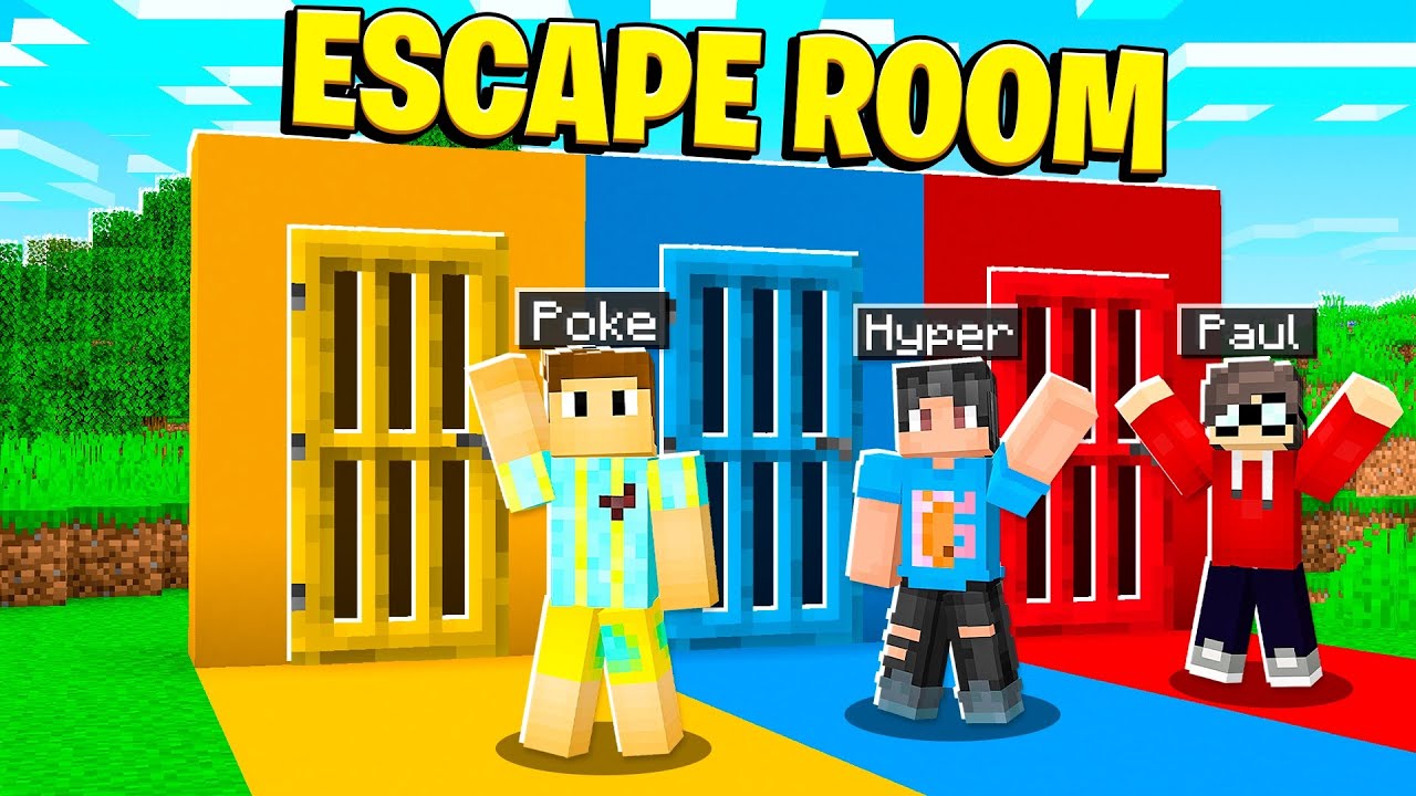 We Played A MINECRAFT ESCAPE ROOM.. Owner Had EVIL Plans!