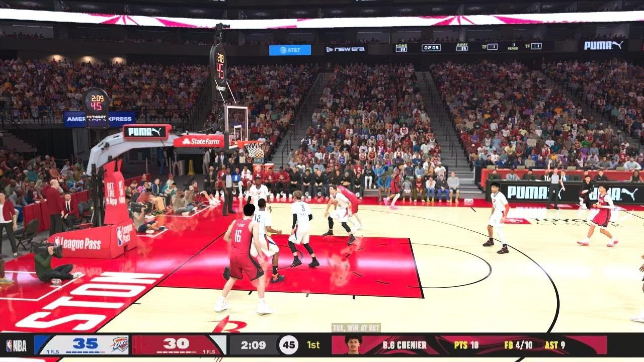 NBA 2K26 MYNBA Rockets Vs OKC