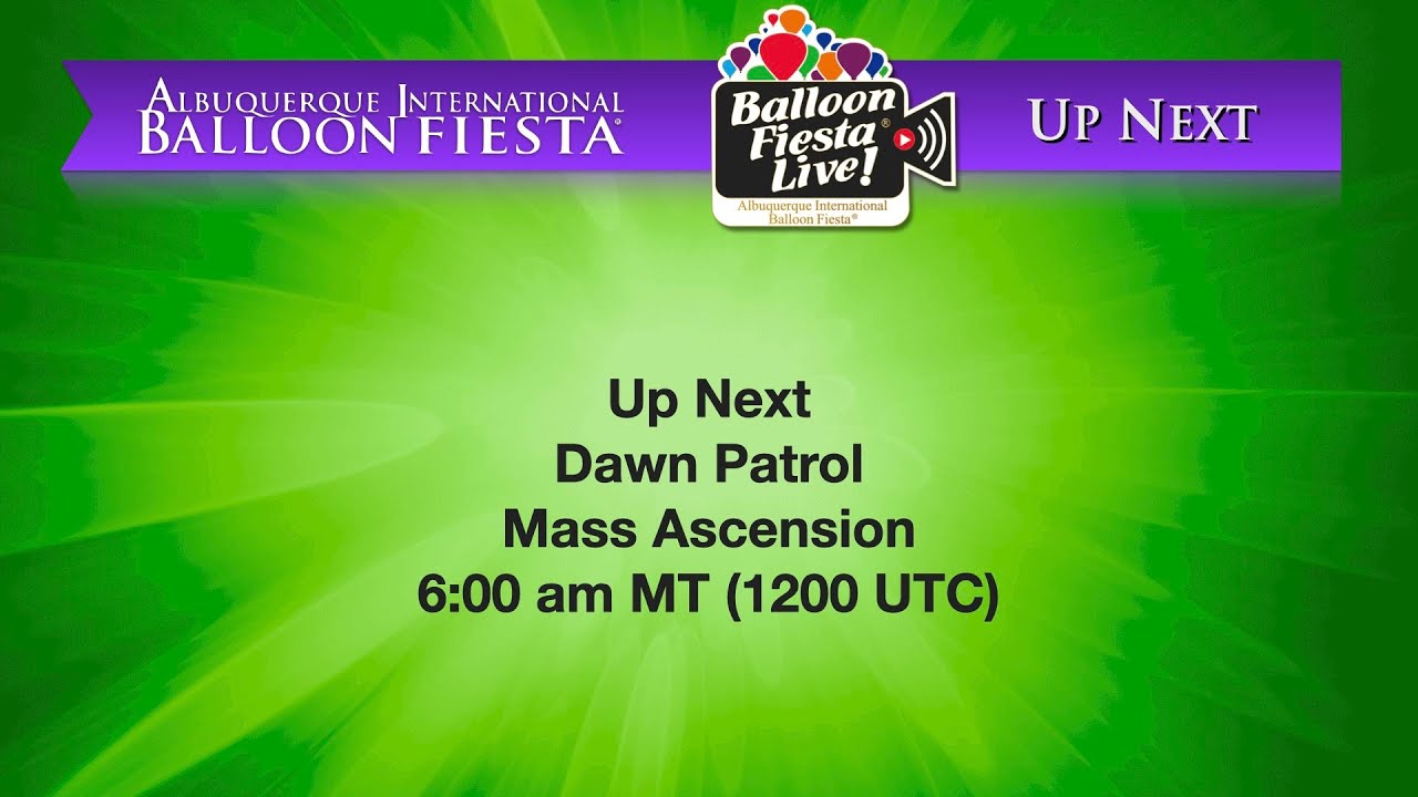 Balloon Fiesta Live! Saturday AM Oct 14, 2023