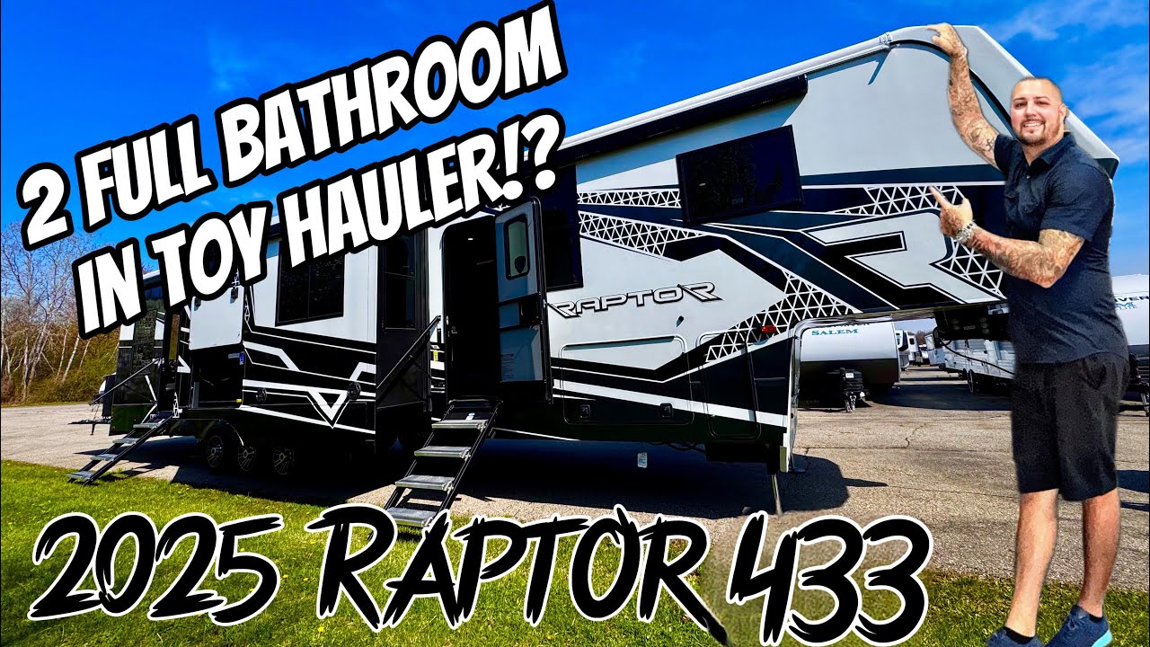 2025 Keystone Raptor 433 2 Full Bath