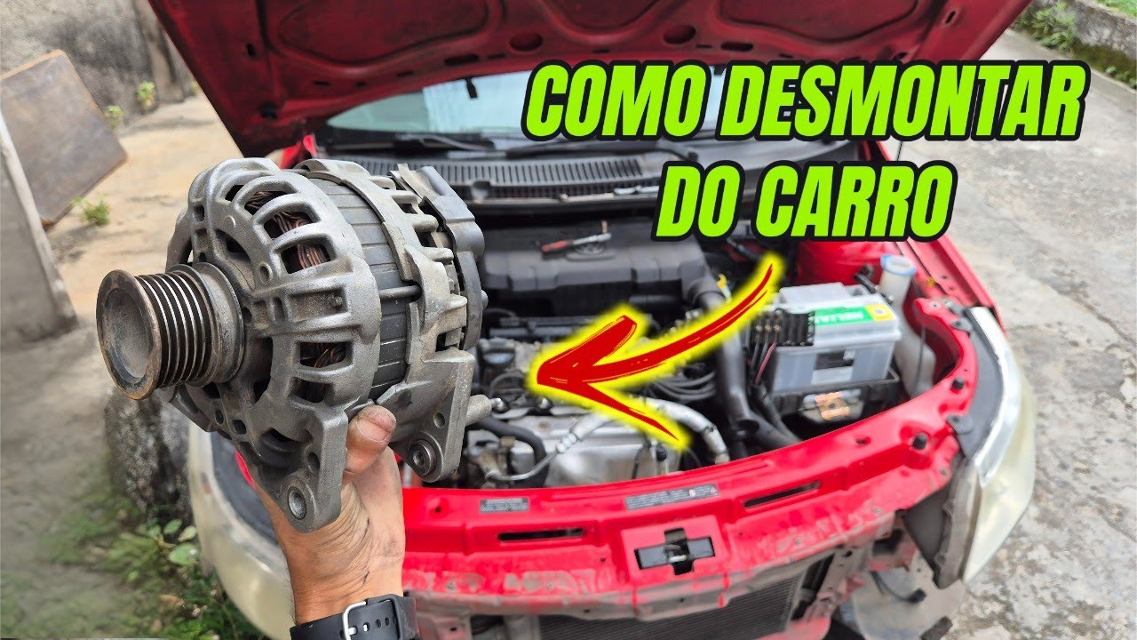 COMO RETIRAR O ALTERNADOR DO GOL G5