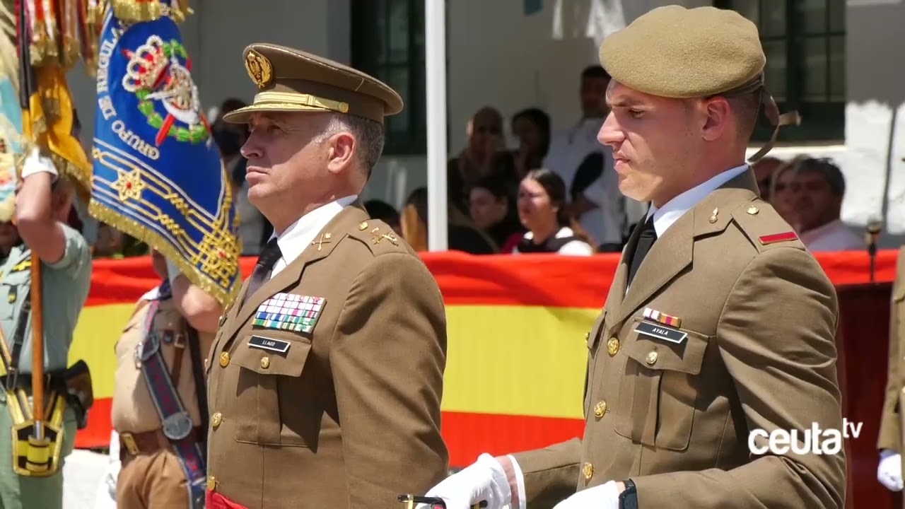 El RAMIX-30 celebra sus 312 años de historia con una parada militar en 'Teniente Fuentes Pila'