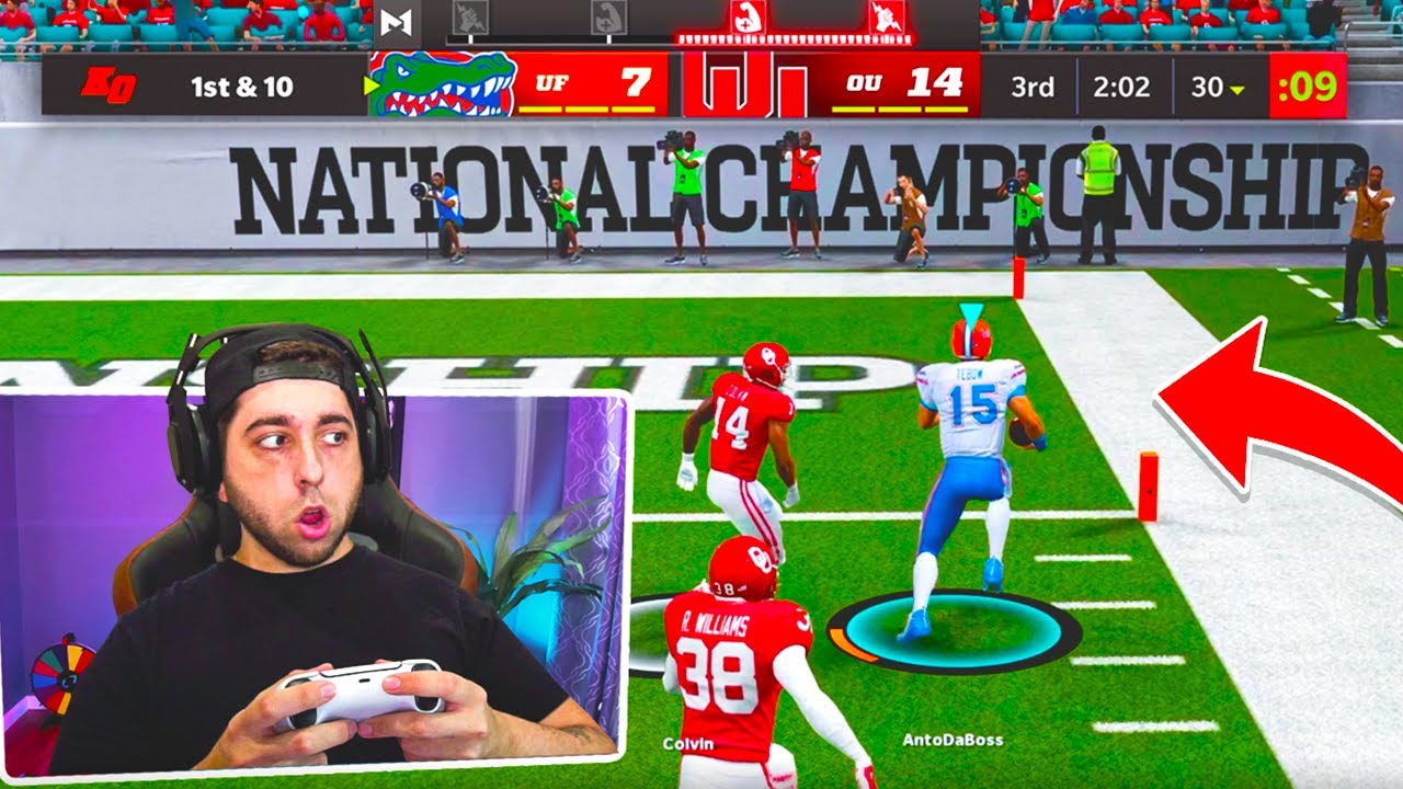 I PLAYED THE *CRAZIEST* COLLEGE FOOTBALL GAME IN MADDEN 22