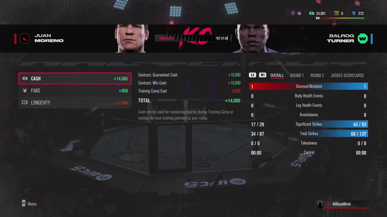 UFC 5 Career Mode - Street Fighter Edition (Chun li)