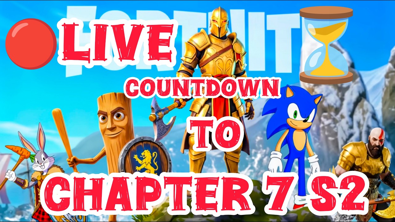 🔴LIVE FORTNITE ROAD TO CHAPTER 7 S2