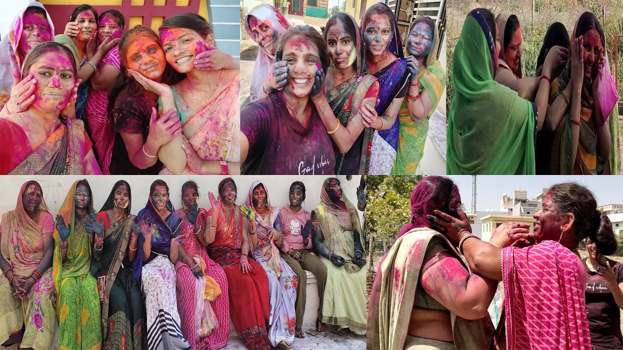 एक बार से मन नहीं भरा🤩 ,इस बार खेली दो बार खतरनाक होली 🥳सबने जमकर की मस्ती 💃|Holi Vlog 2022 |