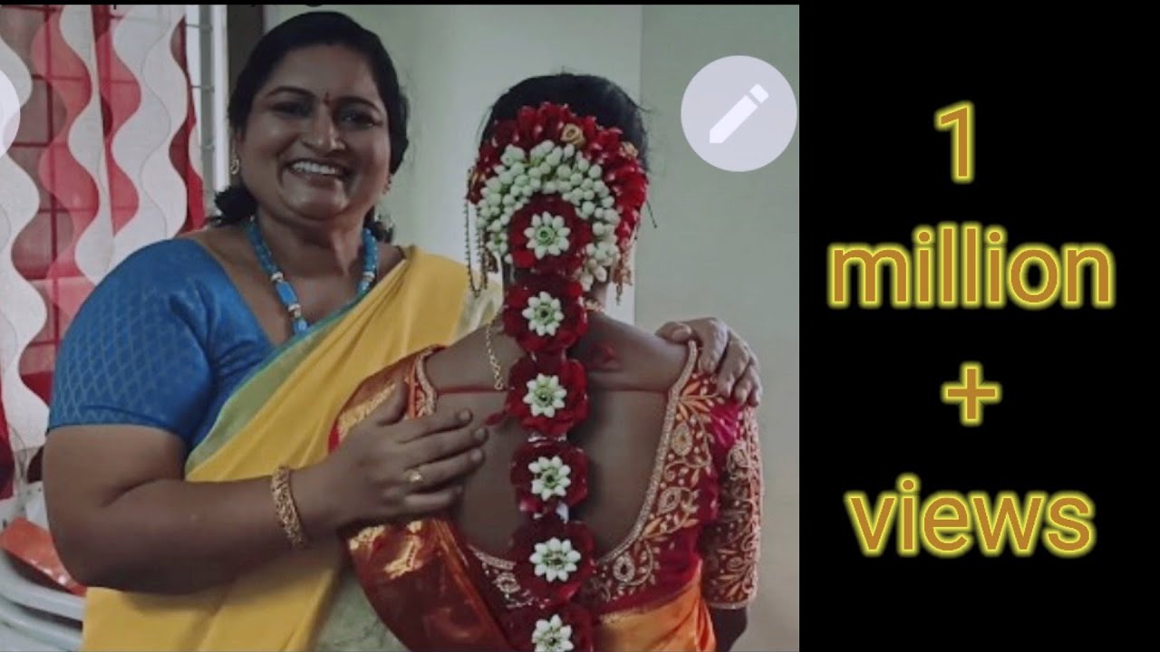 పెళ్ళి కూతురుకి పూలజడ వేయడం రావడం లేదా? అయతే ఇలా ఈజీగా వేయడం నేర్చుకోండి!! Marrage hair style !!