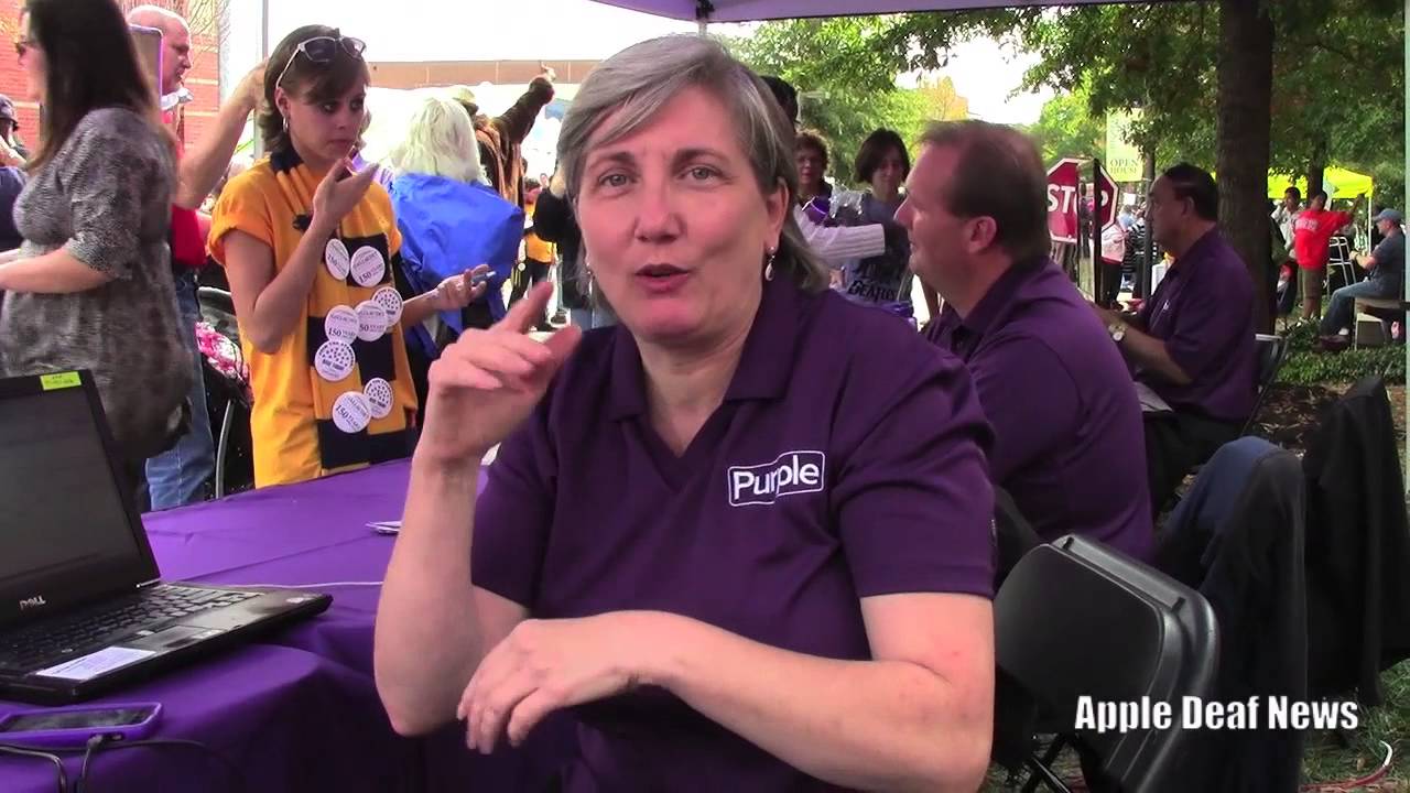 Interview with Purple VRS from Gallaudet Homecoming 2012 (video)