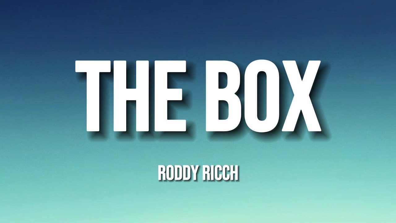 Roddy Ricch - The Box (Lyrics)