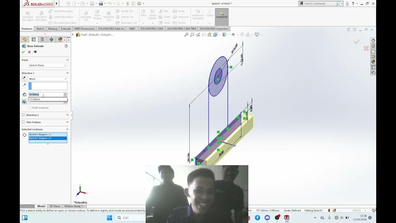 TUGAS UTS FINAL JOB SOLIDWORK