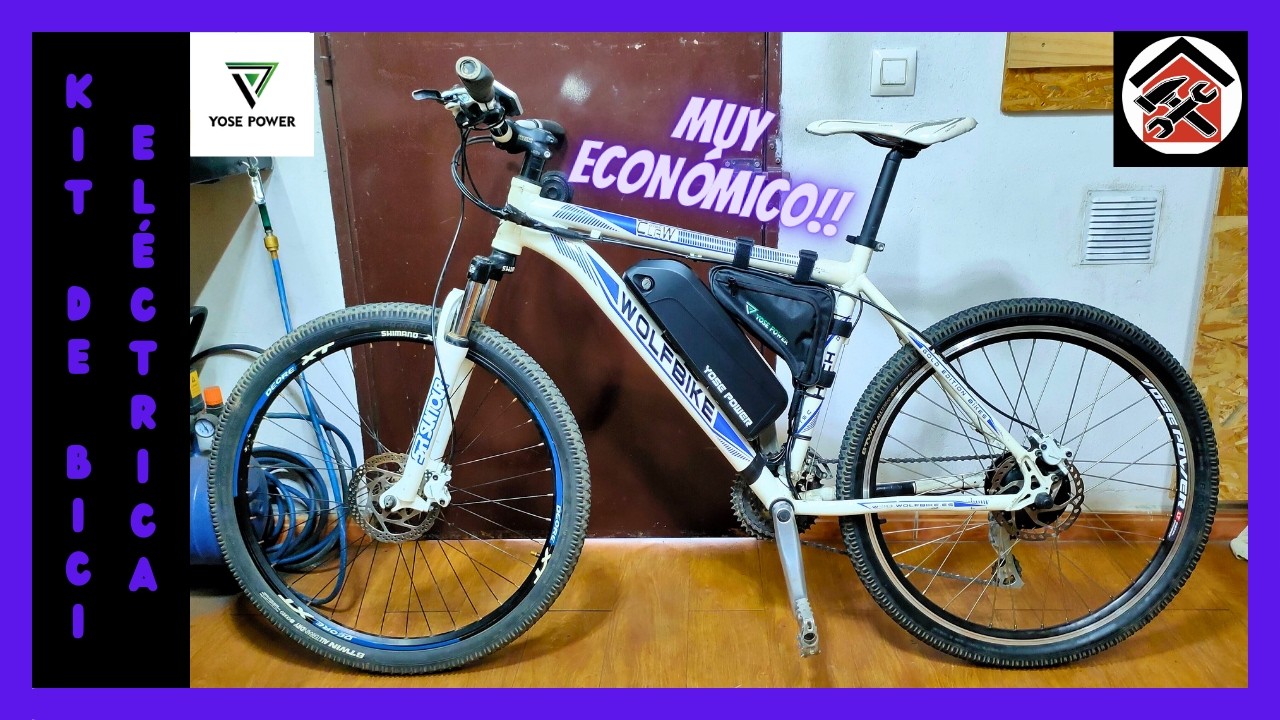 CÓMO TRANSFORMAR TU BICICLETA EN UNA POTENTE EBIKE CON EL KIT DE CONVERSIÓN YOSE POWER