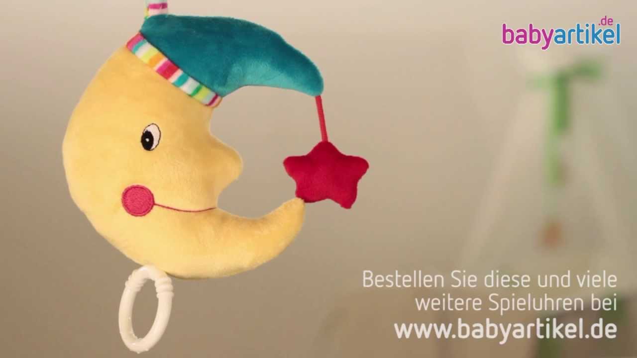 BABYFEHN Spieluhr 70ies Stripes Mond | Babyartikel.de
