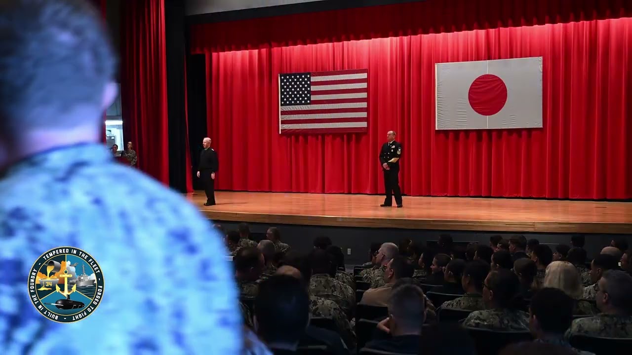 CNO All Hands Call in Yokosuka Japan
