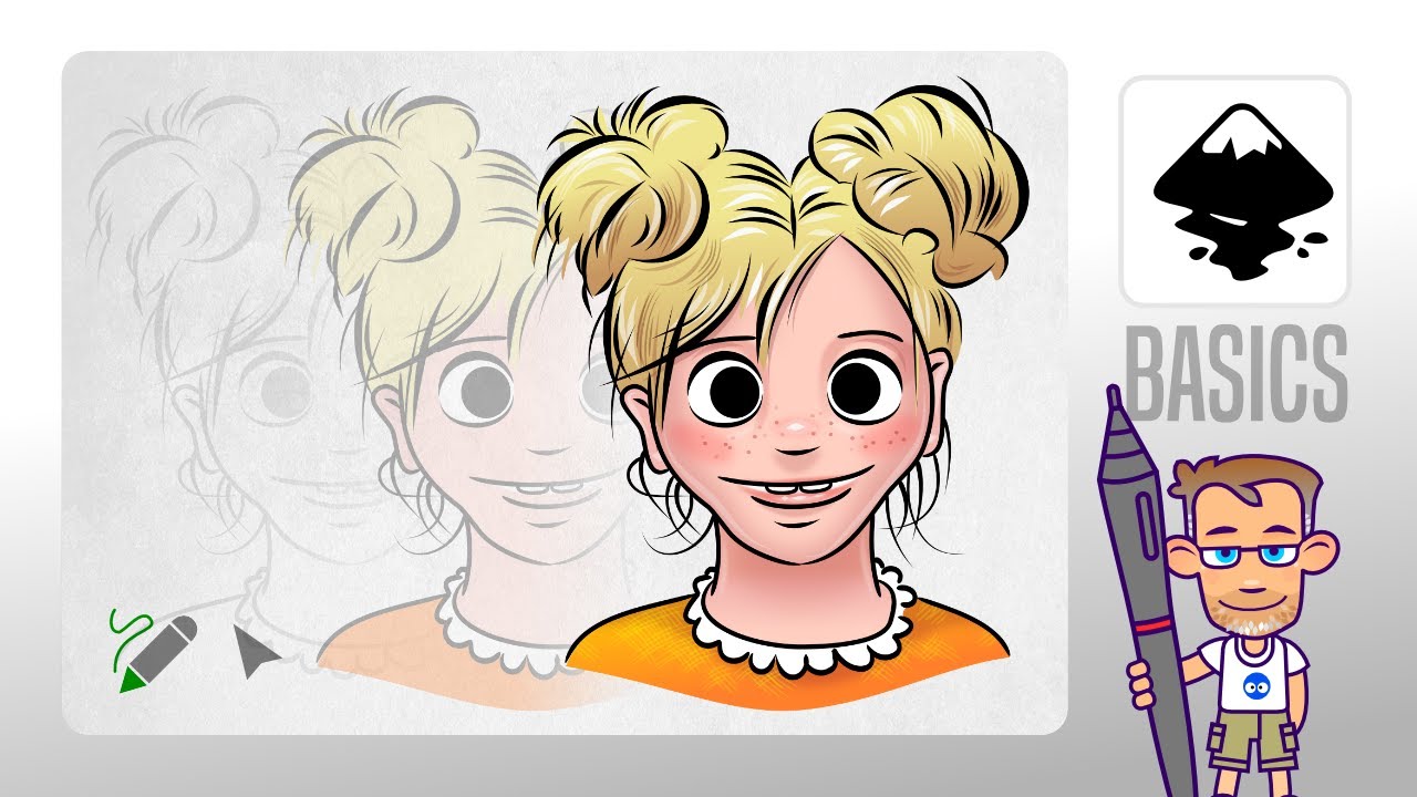 Inkscape Tutorial - Manually Tracing with the Pencil Tool