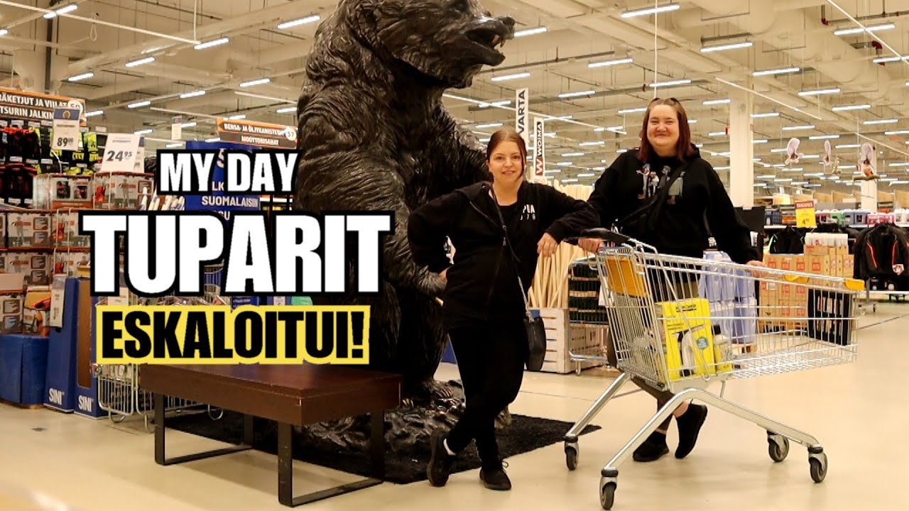 TUPARIT - HERÄTEOSTOKSIA JA NOUSU HUIPULLE - MY DAY 49 @asmrreetta