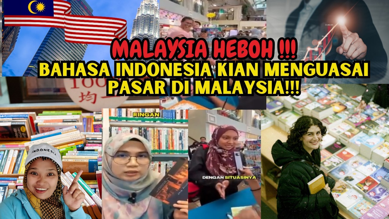 MALAYSIA HEBOH!! Bahasa Indonesia Kian Menguasai Semua Lini Di Malaysia!!