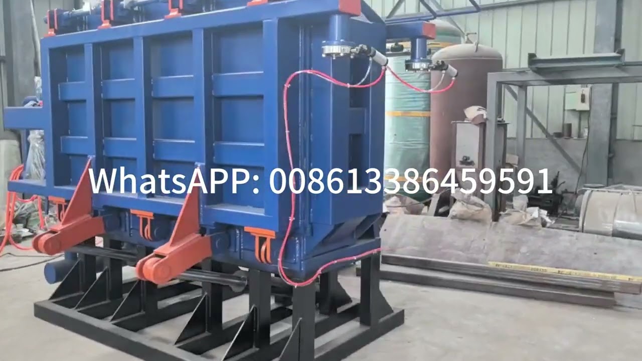 EPS customized automatic block moulding machine #eps #block #auto #foam