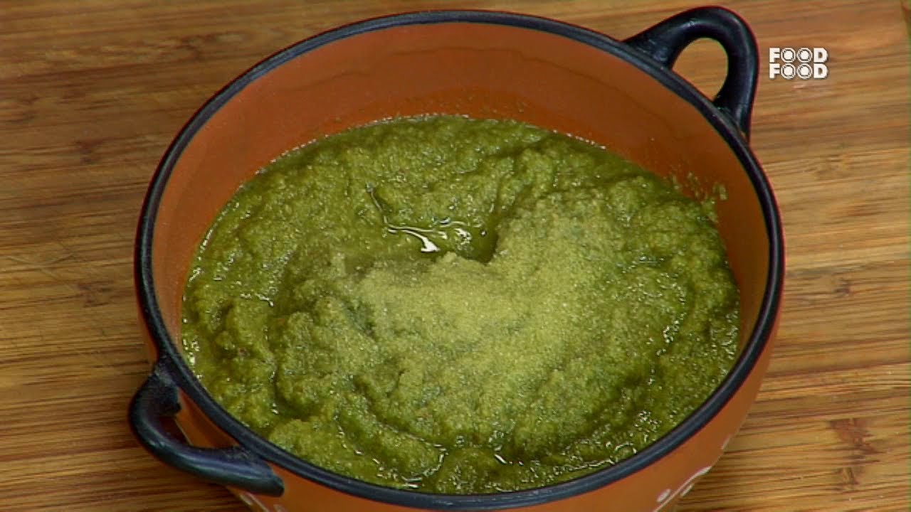 Green Garlic Chutney - Turban Tadka