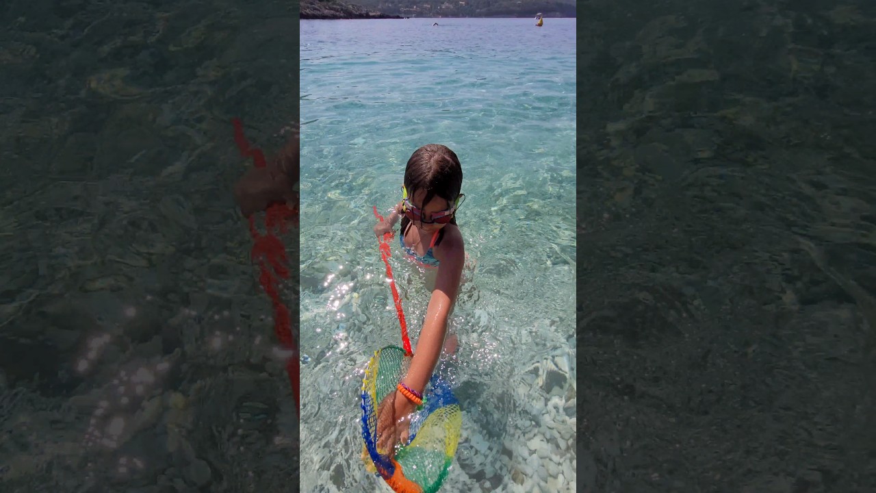 Am &icirc;ncercat să prind pești #vacanta #mare #plaja #grecia #lefkada #vacantagrecia #fishing