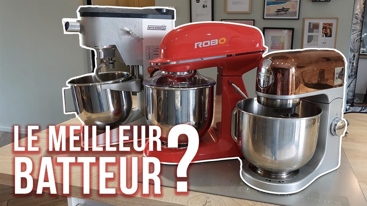 Quel est le meilleur robot pâtissier? Comparatif de batteurs pour pétrir son pain et la brioche.