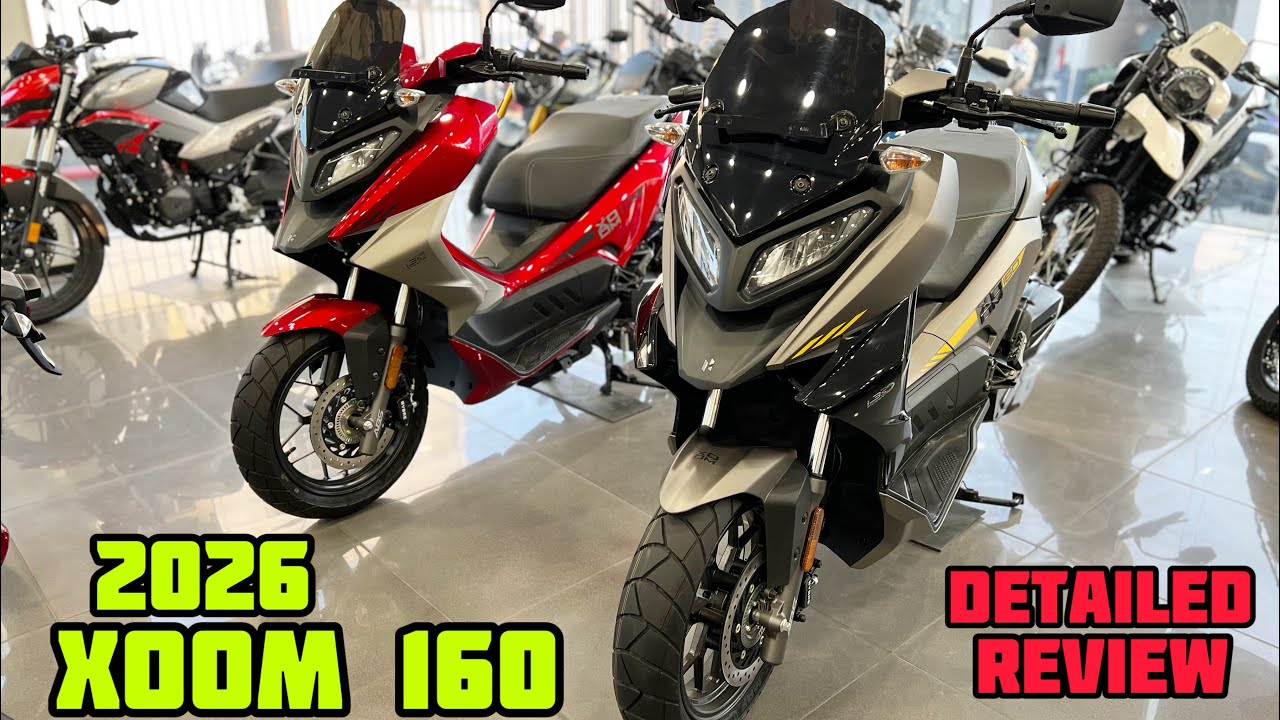 2026 Hero Xoom 160 Detailed Review | Is It Better Than Yamaha Aerox / Tvs Ntorq 150 ???