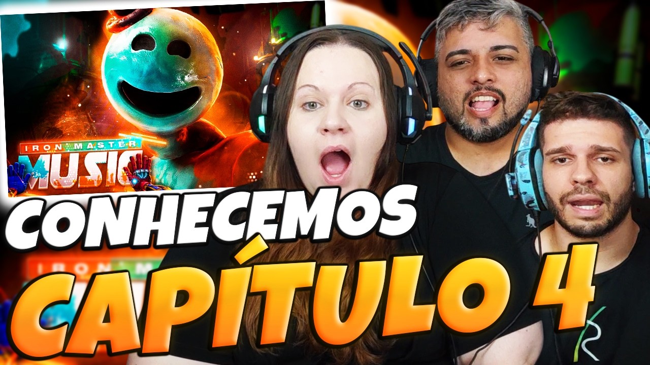 Porto Seguro | Poppy Playtime (Capítulo 4) | Iron Master | FAMILY REACTS