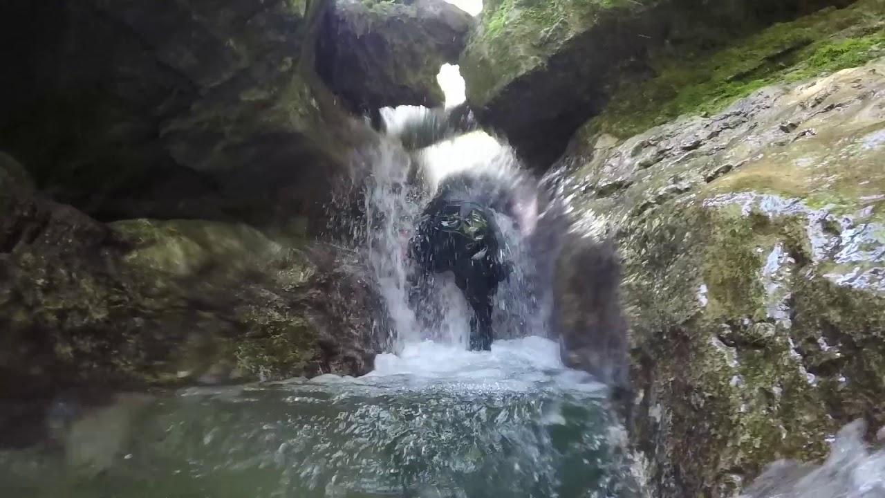 Canyoning dans le Jura à Saint-Claude : Coiserette - 15/08/2018