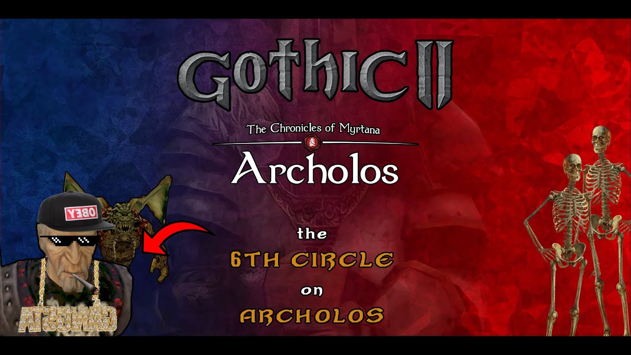 6th Circle of Magic + Army of Darkness, Summon Demon and Wave of Death on Gothic 2 Archolos