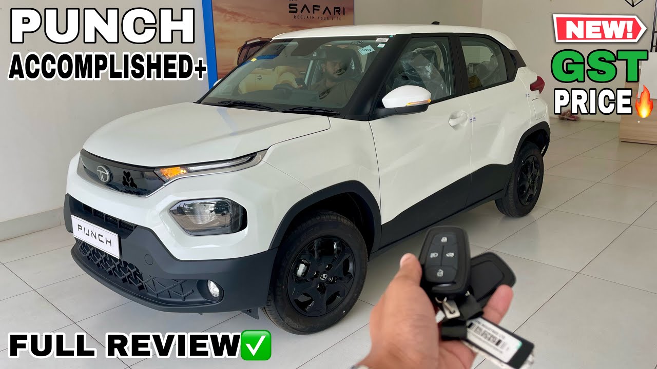 Tata Punch Accomplished Plus New GST ✅ Price 2025 Punch Acc+ Features, Review Full Details